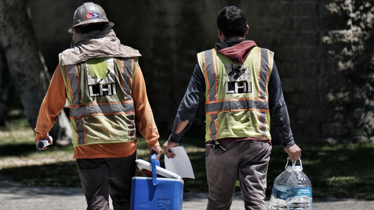 The Department of Recreation and Parks Thursday said it will activate its Los Angeles cooling centers this weekend at specified facilities to help Angelenos as temperatures reach above 90 degrees. (Richard Vogel/AP) 