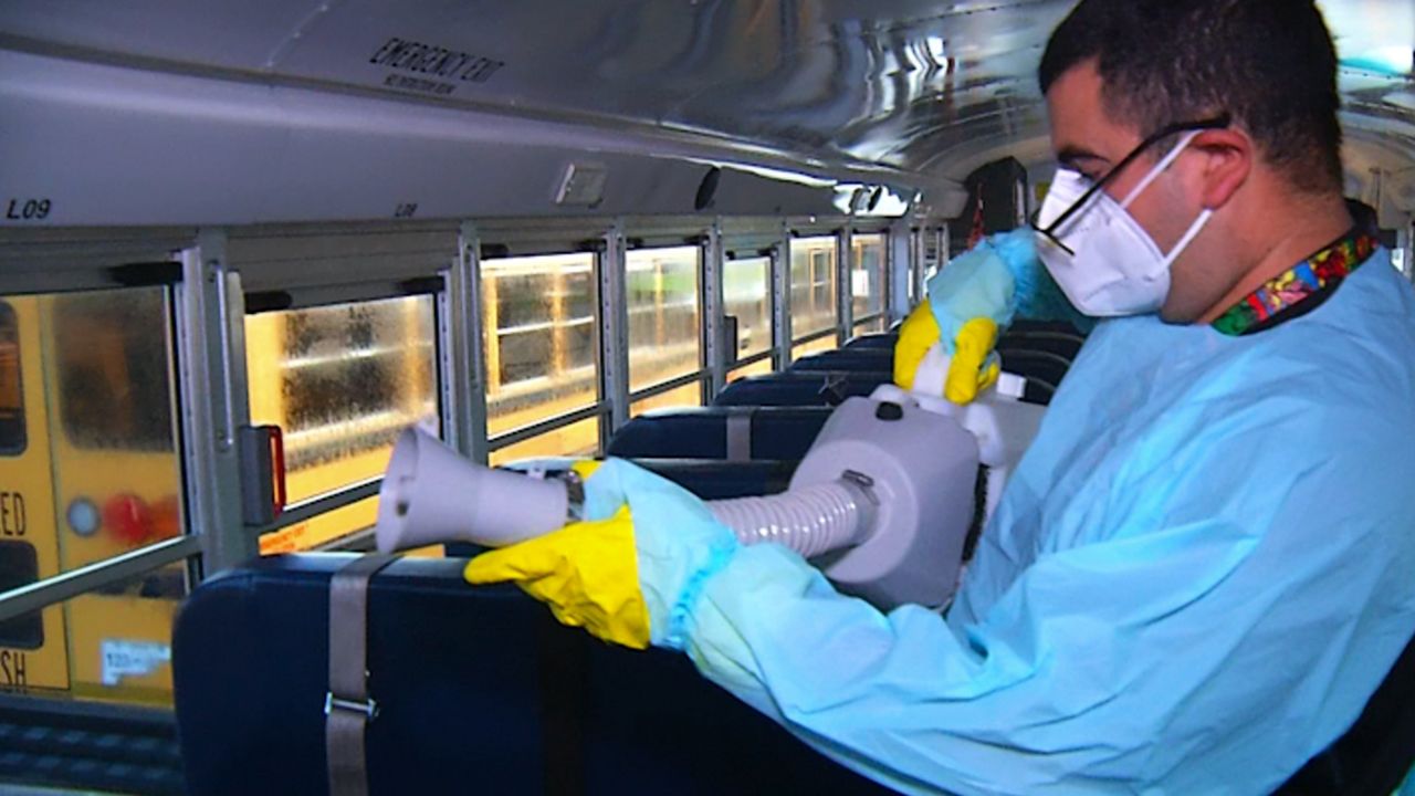 Seminole Schools Implement New Bus Cleaning Procedures