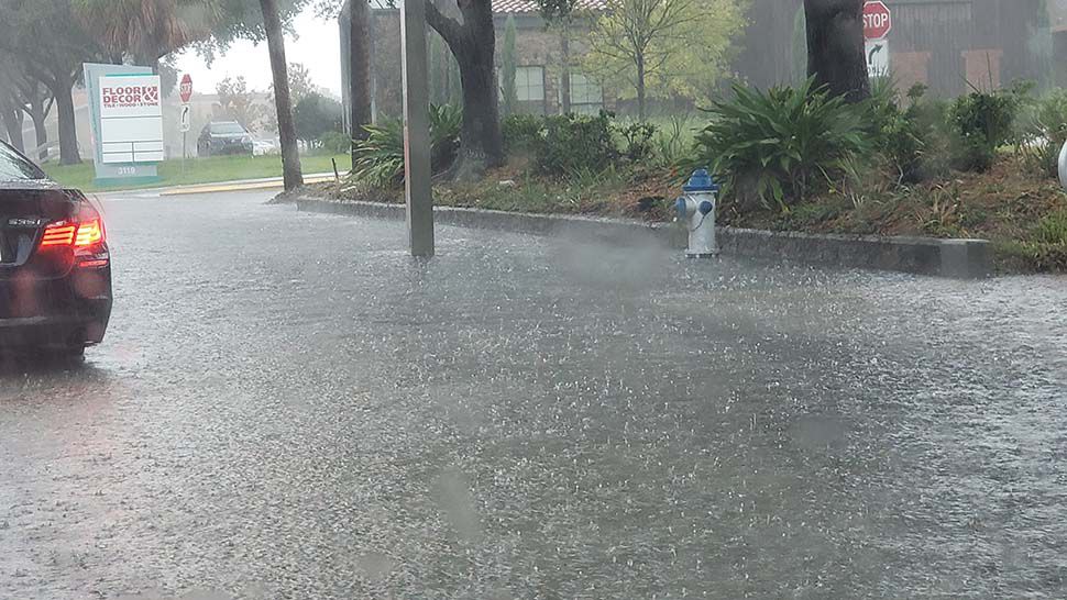 Downpour in Orlando in August. (Spectrum News file)
