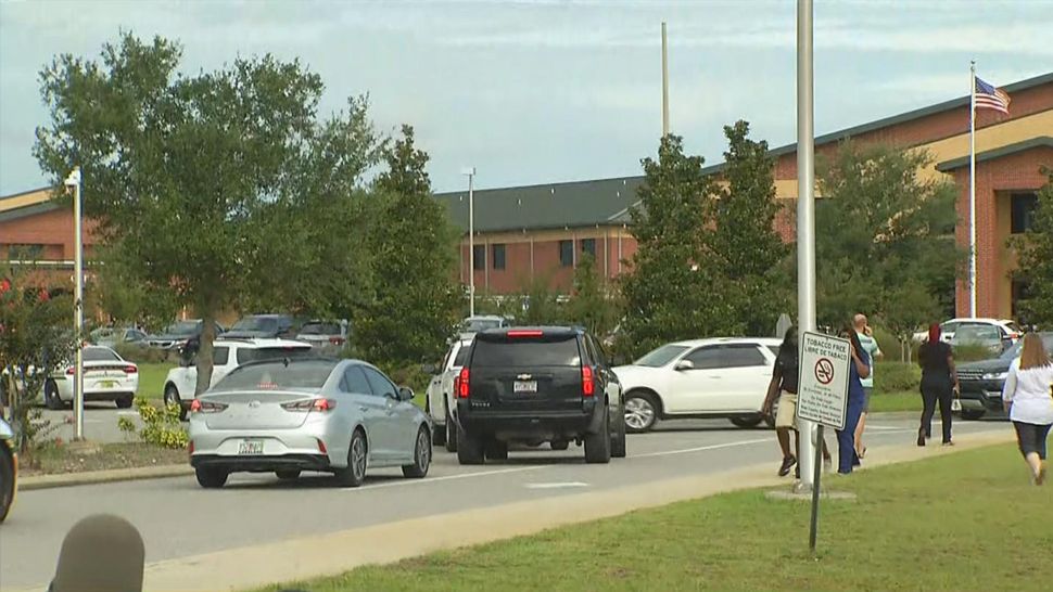 Students and staff at Davenport School of the Arts experienced a scary situation Thursday morning as the school was put on lockdown for a brief time. (Spectrum Bay News 9)