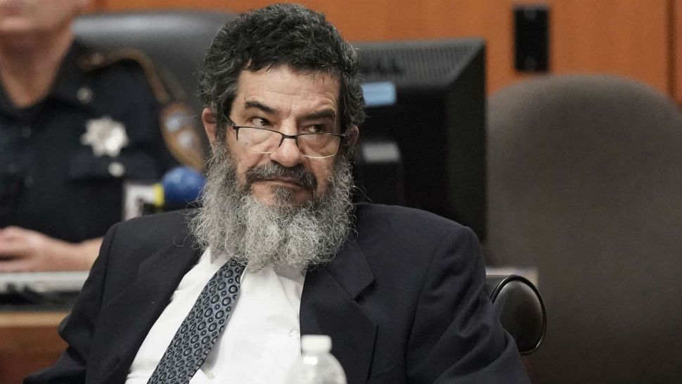 FILE - In this June 25, 2018, file photo, Jordanian immigrant Ali Mahwood-Awad Irsan sits in court in Houston. Jurors on Tuesday, Aug. 14, 2018, sentenced Irsan to death for the 2012 fatal shootings of his son-in-law and daughter's best friend in what prosecutors described as "honor killings." (Melissa Phillip/Houston Chronicle via AP, File)