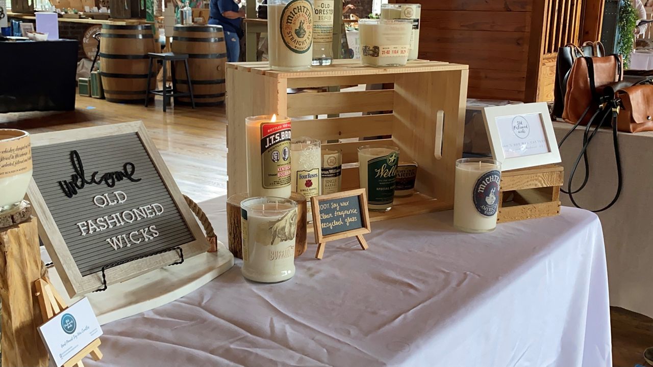 Churchill Artisan Market features bourbon candle makers