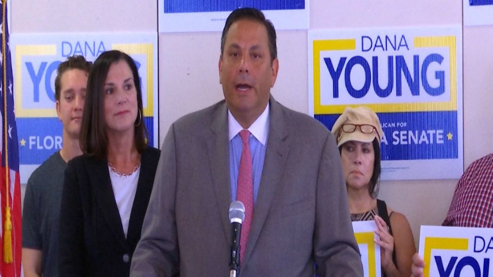 Dana Young, left, has been endorsed by the Florida State Hispanic Chamber of Commerce. (Adria Iraheta, Spectrum Bay News 9)