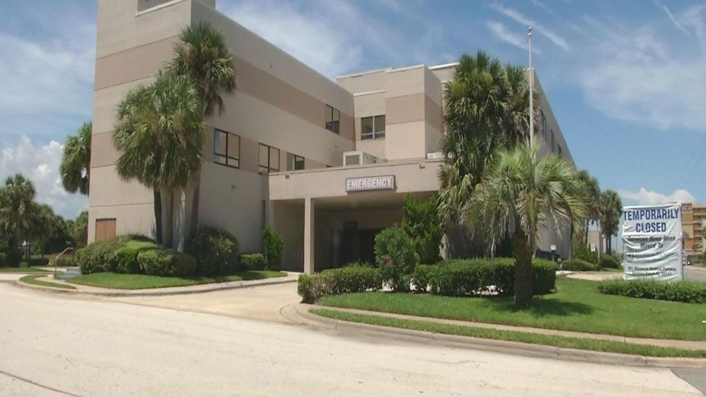 Florida Hospital Oceanside has been closed since Hurricane Irma hit the coast last year. Officials say the hospital will be demolished. (Brittany Jones, Staff)