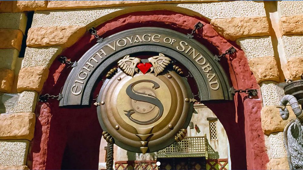 The Eighth Voyage of Sindbad was one of the first attractions to open in Islands of Adventure's "The Lost Continent." (Universal Orlando)