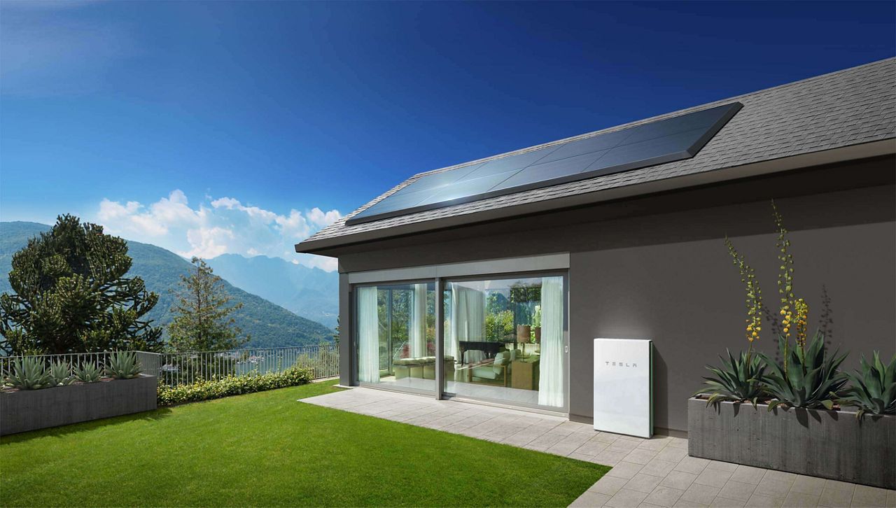 The Tesla Powerwall will detect the outage, disconnect from the grid, and automatically restore power within a split second, so homeowners won't even know the power has gone out. (Photo courtesy of Tesla)