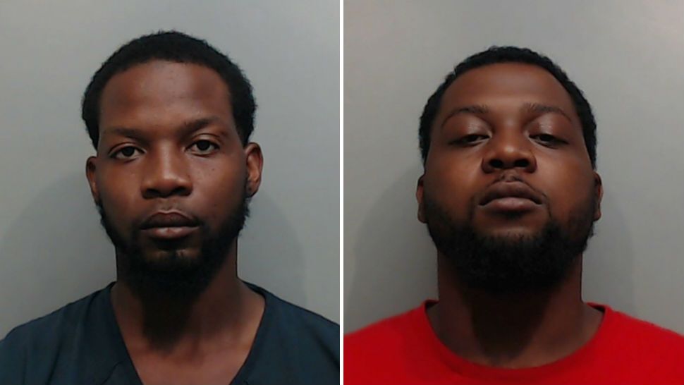 Jacob Portier, left, and his brother Jason Portier, right, have been arrested in connection to the death of Matthew Jacob Rodriguez in San Marcos on Aug. 14. (Courtesy: Hays County Jail)