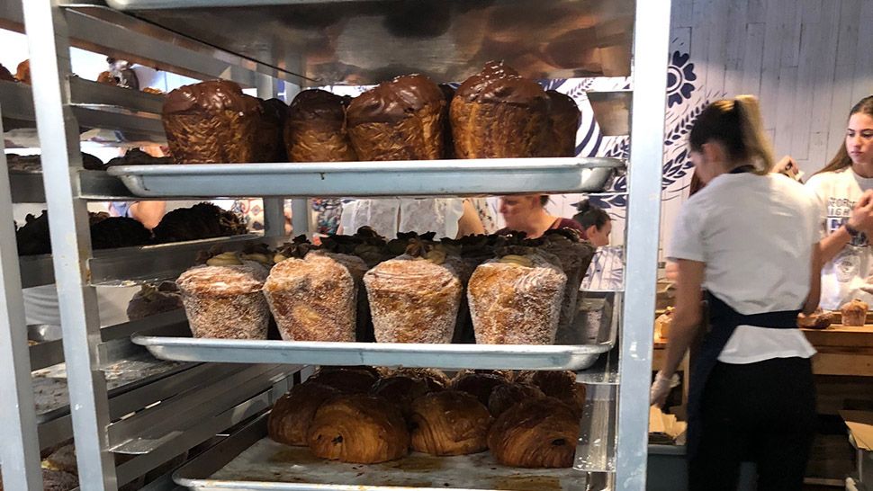 Born and Bread Bakehouse in Lakeland serves European-style pastries and breads.