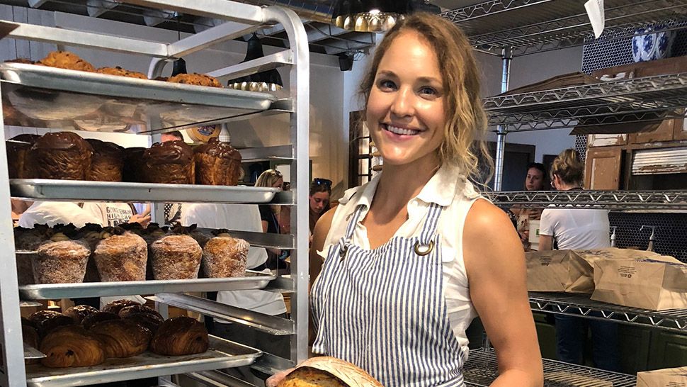 Jennifer Smurr opened Born and Bread Bakehouse three years ago. 