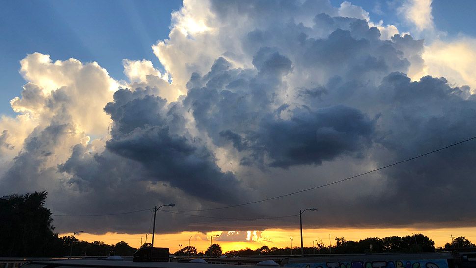Submitted via the Spectrum Bay News 9 app: Sunset in Lakeland, Saturday, August 18, 2018. (Terry Sargent, viewer)