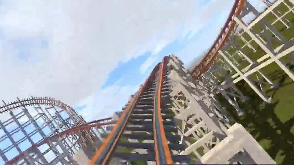 Busch Gardens shared an animated rendering of its upcoming hybrid coaster. (Courtesy of Busch Gardens/Facebook)