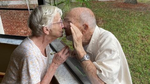 The group is working out the details of a plan that would allow visitors back inside the state's nursing homes and assisted living facilities. (Cait McVey/Spectrum Bay News 9)