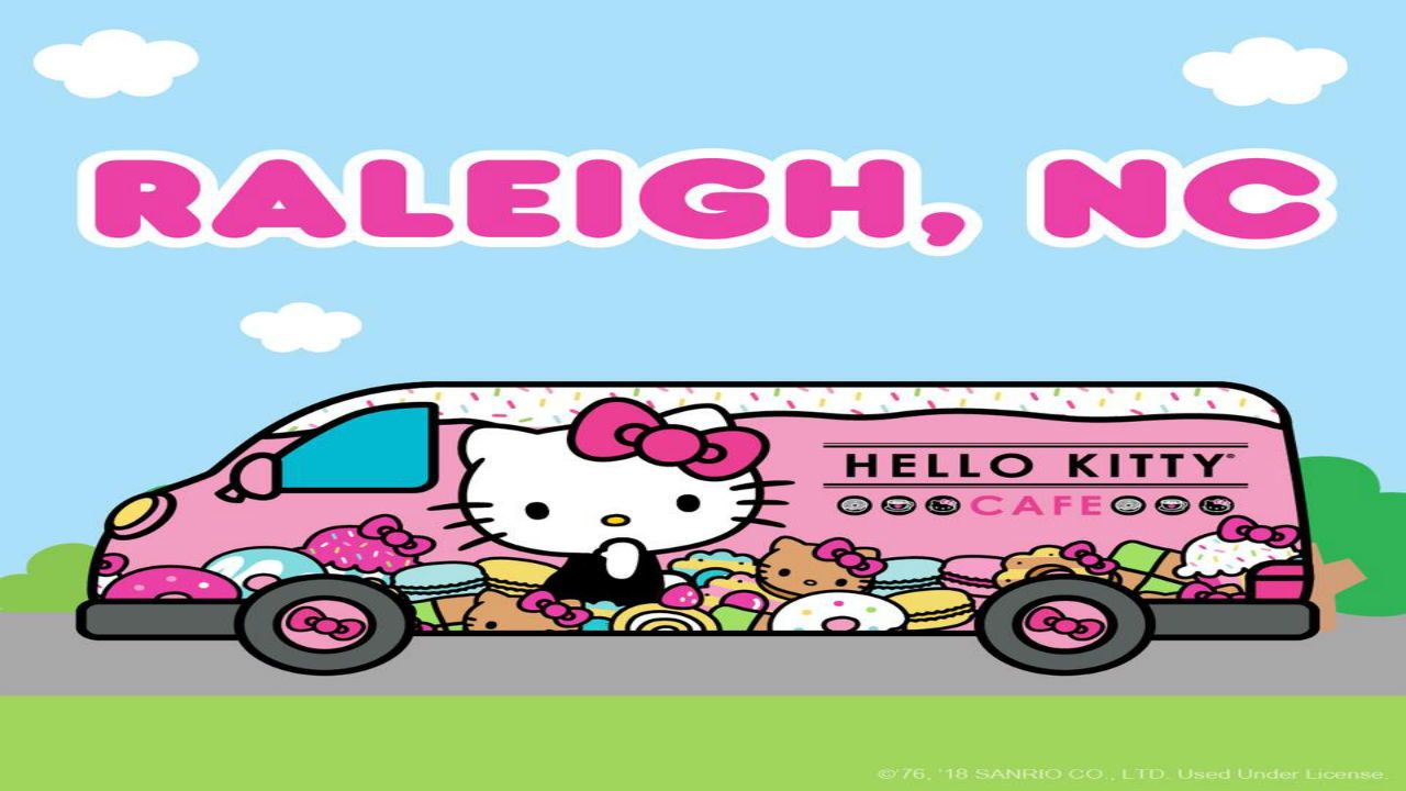 Hello Kitty Cafe truck rolling into Raleigh