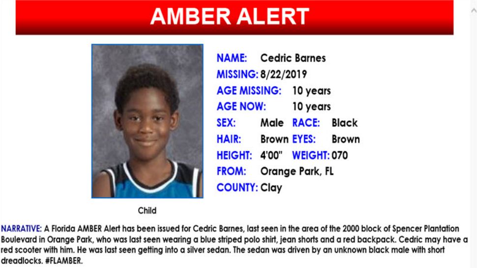 Amber alert