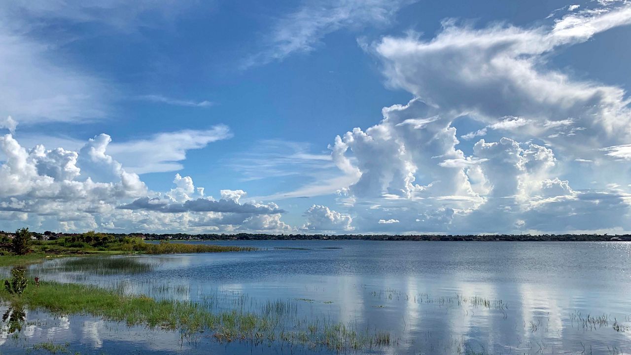 Sent to us with the Spectrum News 13 app: A Friday afternoon at Big Sand Lake on August 23, 2019. (Karen Lary/viewer)