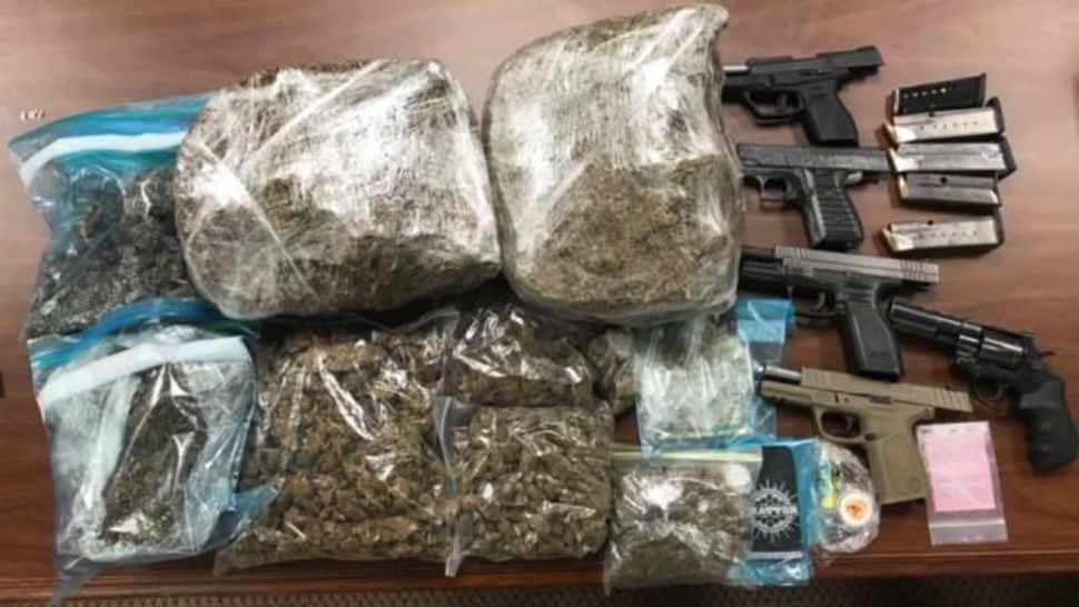 13.45 pounds of marijuana discovered at Bexar County home leading to the arrest of three people. (Courtesy: Bexar County Sheriff's Office Facebook)