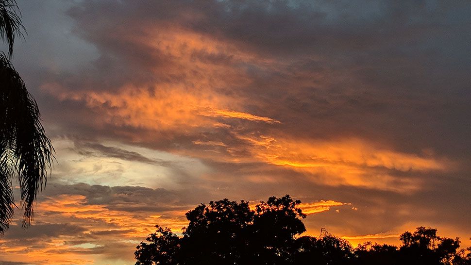 Submitted via the Spectrum Bay News 9 app: Sunset in West Bradenton, Sunday, Aug. 26, 2018. (Judi Lewis, viewer)
