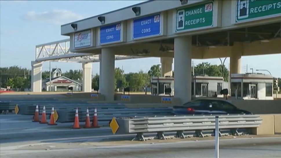 Florida toll collection station