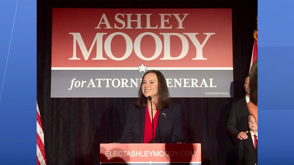 Republican voters gave Ashley Moody a decisive victory Tuesday night in her primary race for Florida attorney general. (Josh Rojas, staff)