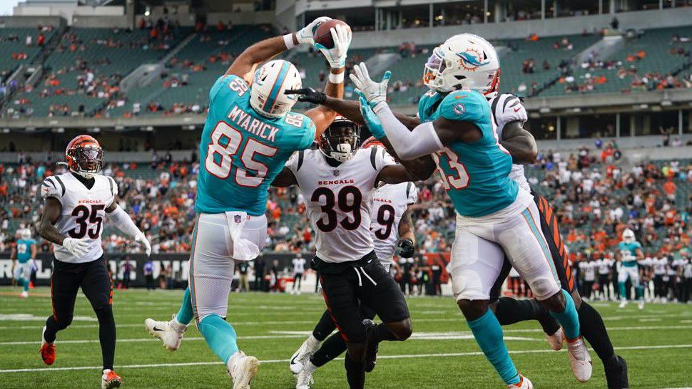 Miami Dolphins rally for preseason win over Bengals