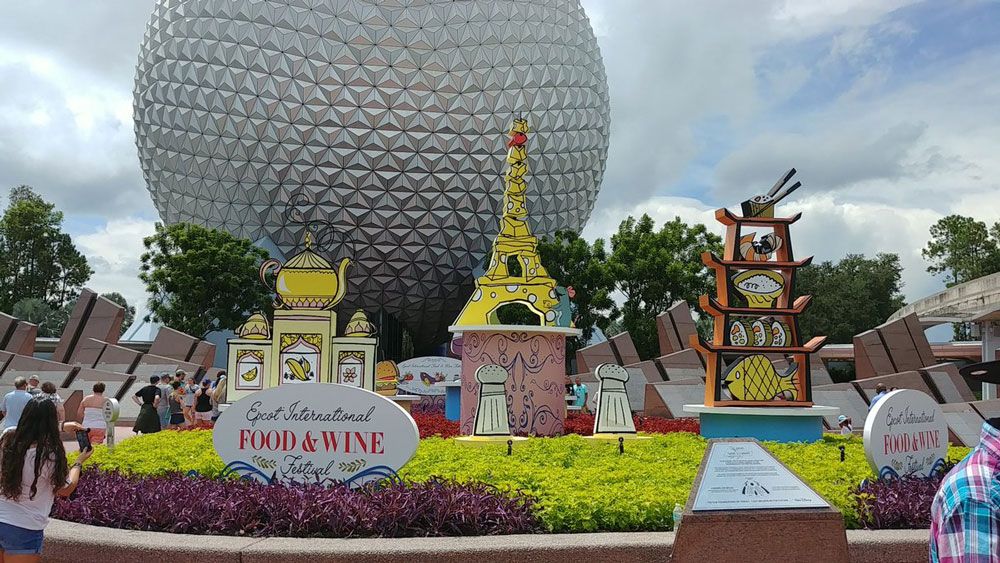 The Epcot International Food and Wine Festival started Thursday and runs through Nov. 12. (Ashley Carter, Staff)