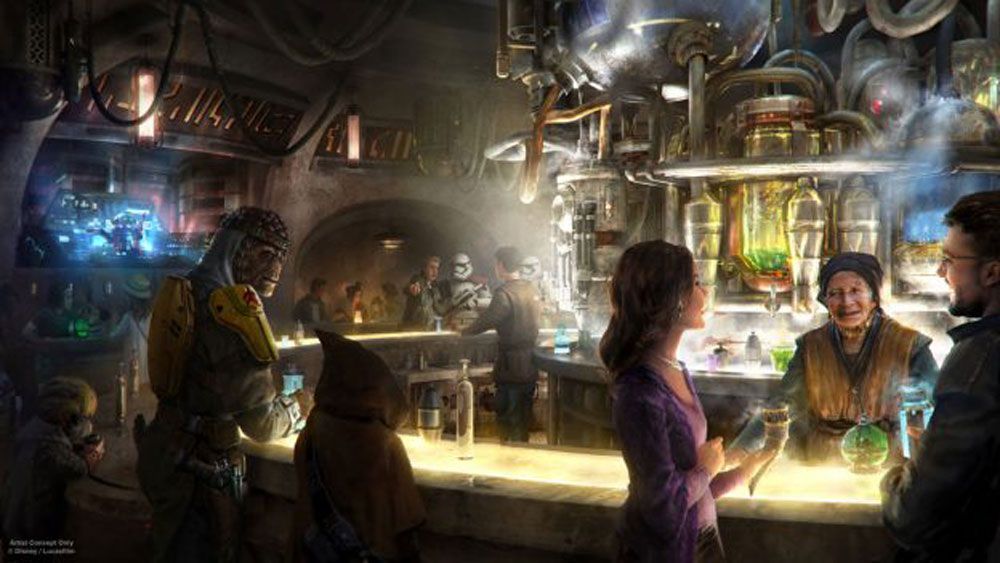Oga's Cantina will be run by Oga Garra, and will open as part of Star Wars: Galaxy's Edge in 2019. (Disney)