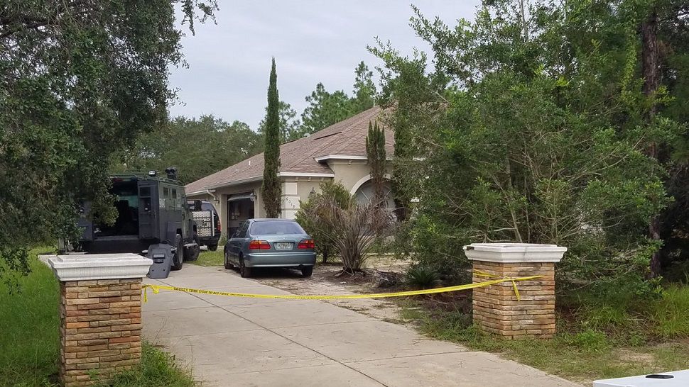 The Citrus County Sheriff's Office says a deputy shot and killed a woman during a drug search at a home at 6019 W. Rio Grande Drive in Beverly Hills Thursday morning. (Citrus County Sheriff's Office)