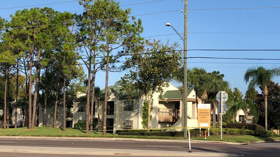 Deputies responded just after 6 a.m. Saturday at Cypress Run Apartments in the 2300 block of Lynbrooke View Court, according to the Orange County Sheriff's Office. (Vincent Earley Jr./Spectrum News 13)