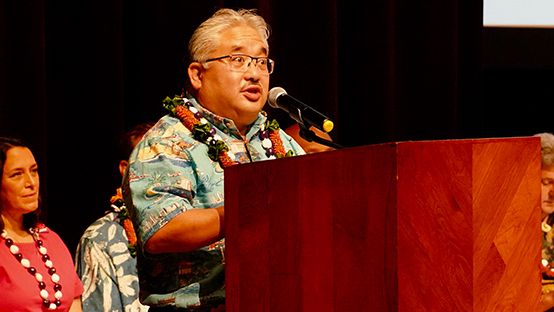 Hawaii Superintendent of Education Keith Hayashi announced the collaboration on Wednesday. (Hawaii Department of Education)