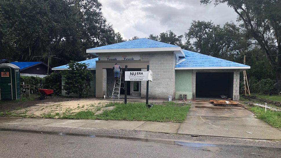 A Bartow family is still rebuilding after Hurricane Irma damaged their home last year. (Stephanie Claytor, staff)