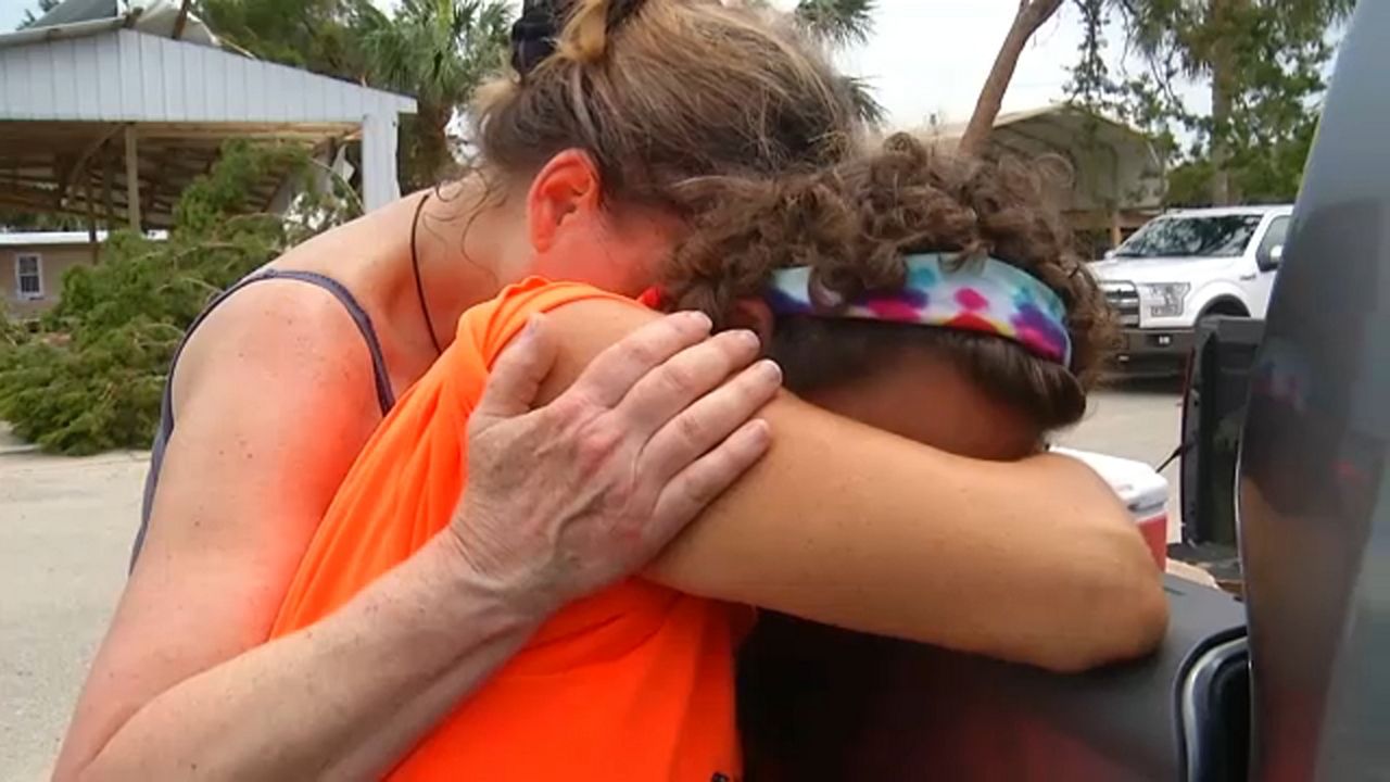 Small community of Horseshow Beach comes together after Idalia