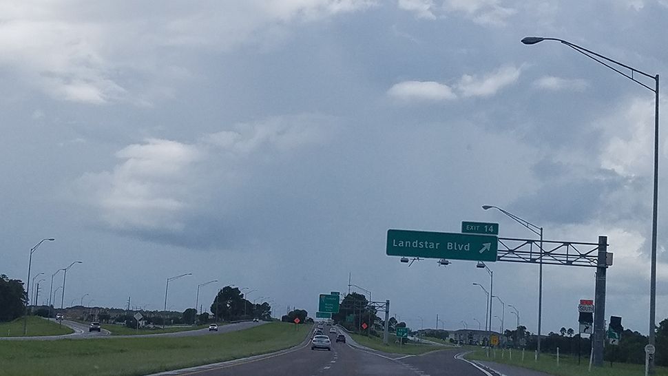 Submitted via the Spectrum News 13 app: Rain moving into the Orange County area, Sunday, September 1, 2019. (Courtesy of viewer Ruth Anderson)