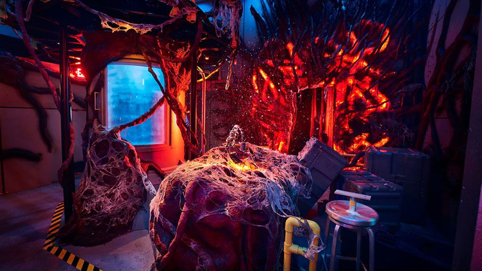 The Stranger Things haunted house at Universal Orlando's Halloween Horror Nights. (Universal)