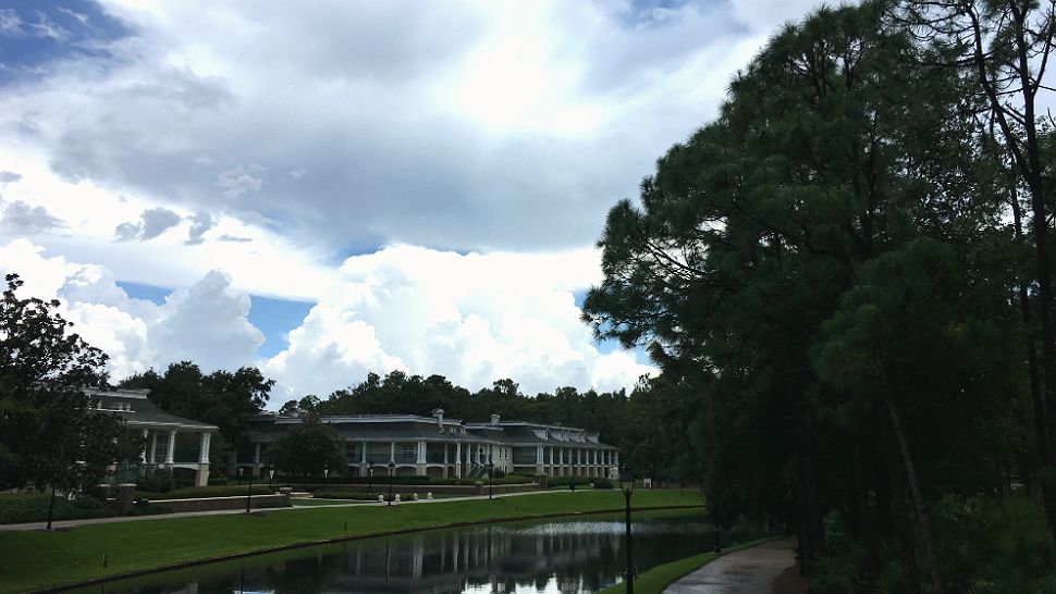 Submitted via Spectrum News 13 app: The sky just after a storm at Disney's Riverside Resort on Thursday, Sept. 6, 2018. (Daniel Wallace, viewer)