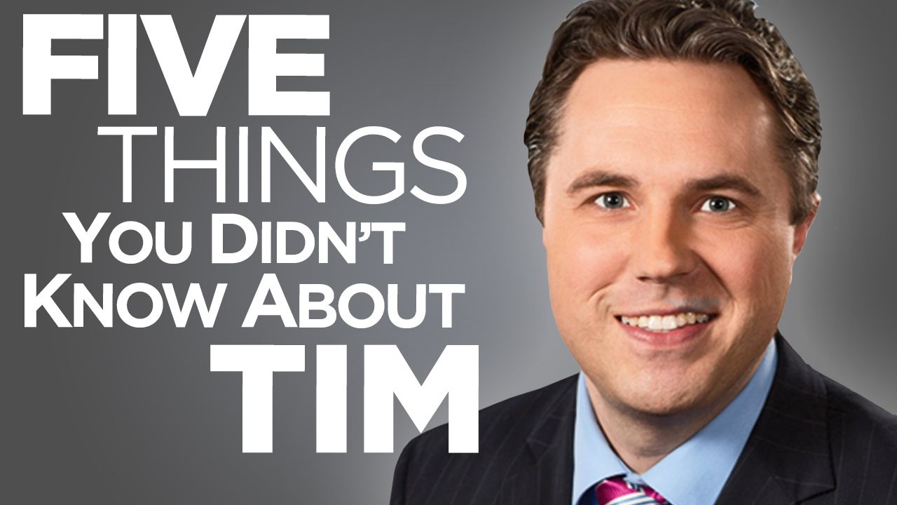 Tim Boyum - 5 Things graphic