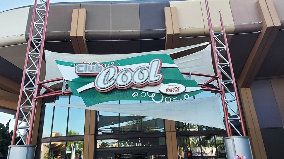 Club Cool is now closed at Epcot as the theme park undergoes a major transformation. (Ashley Carter/Spectrum News)