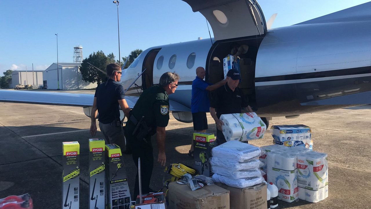 Volunteer pilots with SOL Relief, a nonprofit disaster relief group, continue to airlift vital supplies to the Bahamas, devastated by Hurricane Dorian. (Courtesy of SOL Relief)