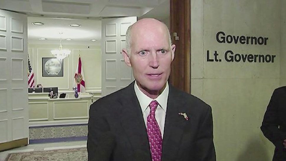 Gov. Rick Scott on Sunday urged Floridians to get prepared as Florence approaches the East Coast. (Spectrum News 13)