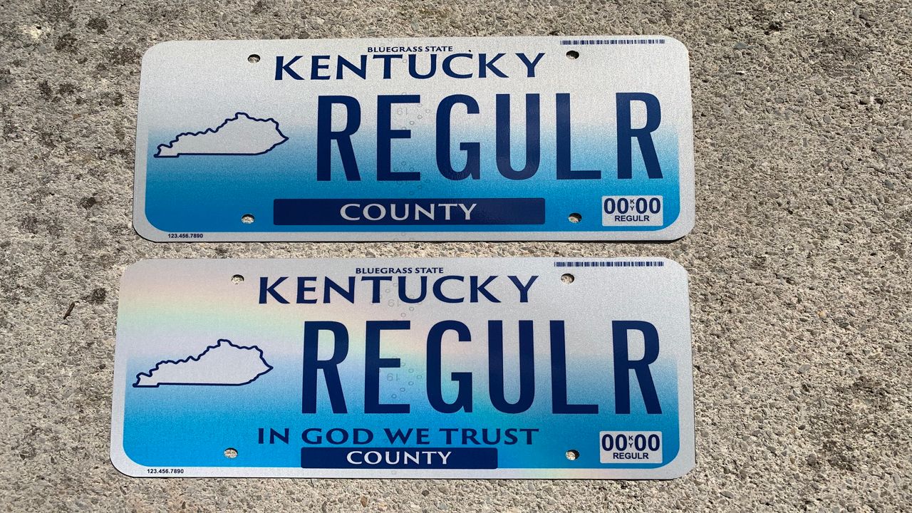 A Look at Kentucky's New License Plates