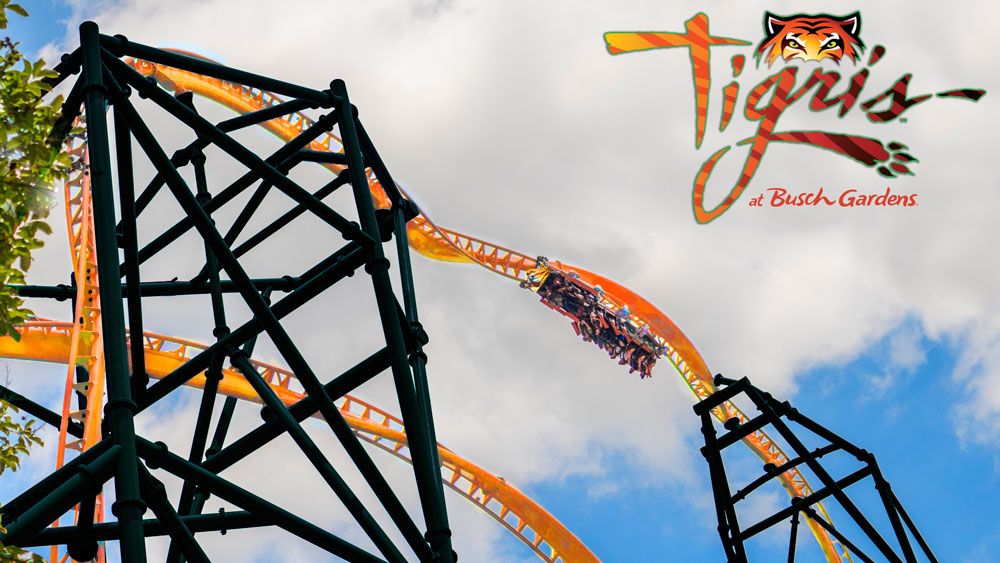 Tigris, a new roller coaster, is coming to Busch Gardens in Spring 2019. (Busch Gardens)