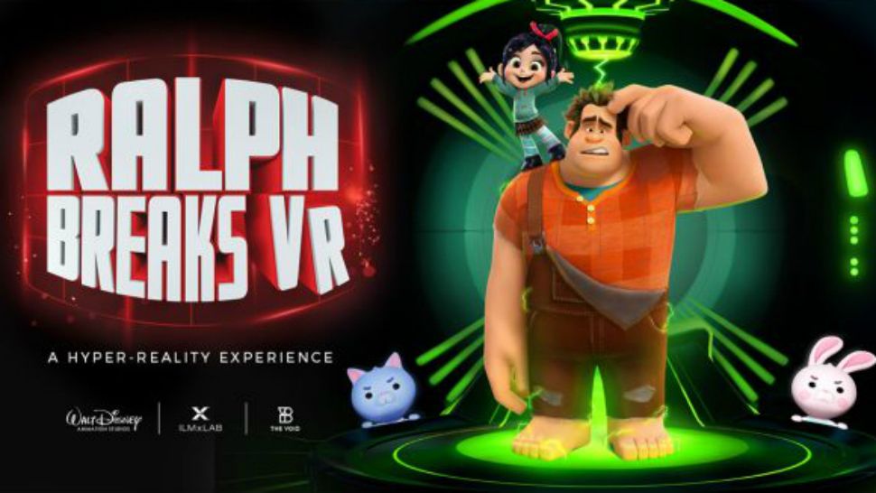 "Ralph Breaks VR" will be the 2nd VR attraction at Disney Springs when it opens in the fall. (Disney Parks Blog)