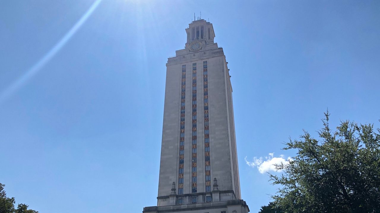 The UT Tower in Austin, Texas, appears in this file image. (Spectrum News 1/FILE)