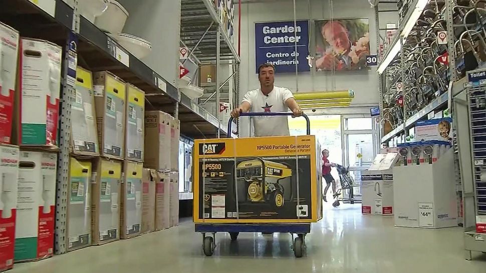 Hurricane supplies, like generators, are exempt from Florida sales taxes from May 31 to June 6. (File)