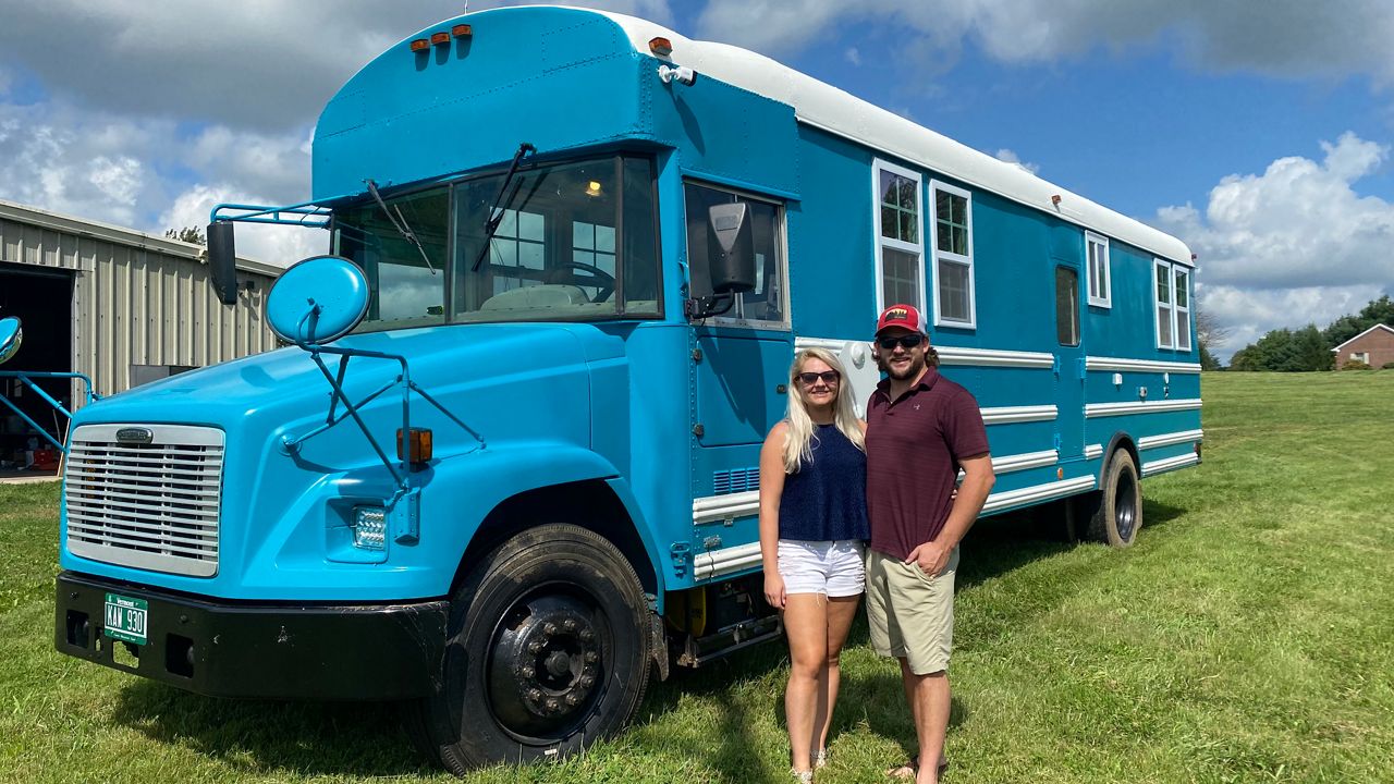 School bus tiny home.