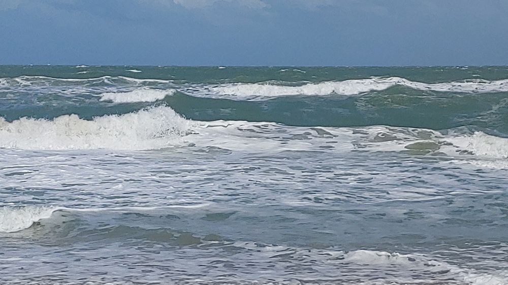 Sent via Spectrum News 13 app: Rough waves at Canaveral National Seashore in Brevard County Saturday. We'll continue to see that rough surf today. (Christa McKuhn, Viewer)