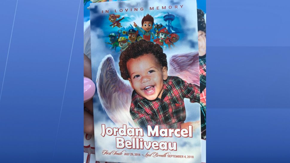 Family, friends, and loved ones said their final goodbyes to Jordan Belliveau on Saturday. The two-year-old's life was celebrated by those closest to him. The funeral had some of his favorite things like balloons and characters from PAW Patrol. (Jorja Roman, staff)