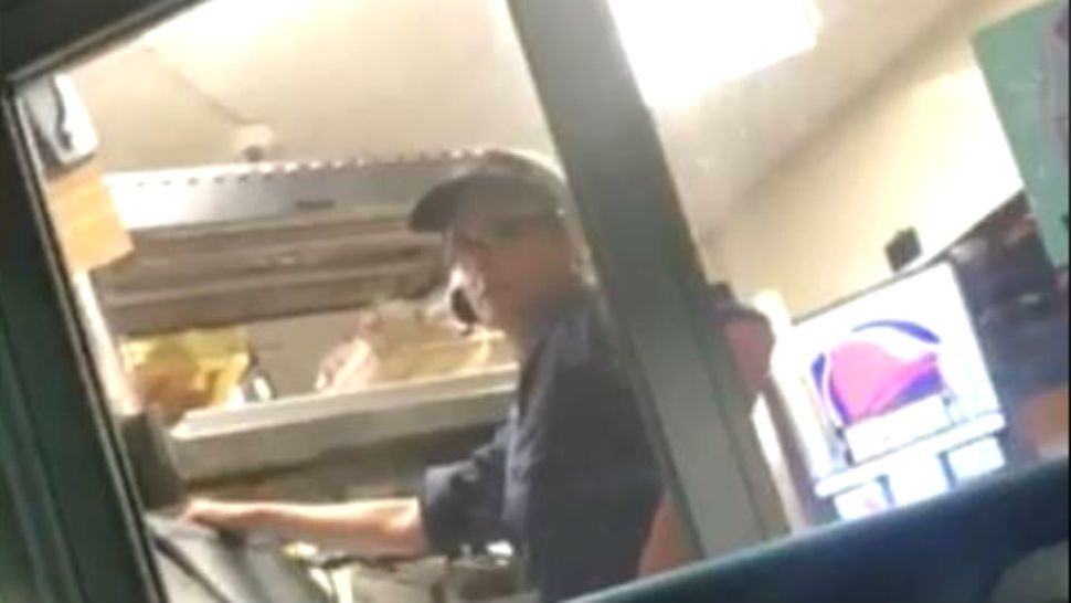 A woman says she was refused service at a Taco Bell in Hialeah, Florida because she didn't speak Spanish. (Alexandria Montgomery/Facebook)