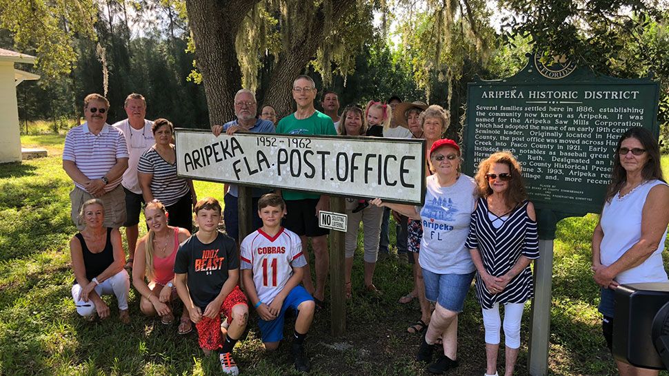 Residents of Aripeka, Florida, are trying to save their post office, which may close next month if a deal isn't reached between USPS and the building's owner. (Tim Wronka, staff)