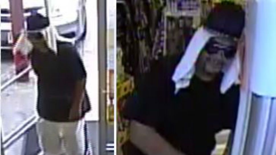 Police searching for suspect accused of robbing San Antonio Family Dollar Store. (Courtesy: Crime Stoppers)
