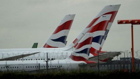 Earlier this month, British Airways canceled almost all its flights for 48 hours due to a strike by pilots over salary. As many as 195,000 travelers were impacted by the cancellations. (Courtesy of AP)